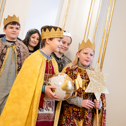 Sternsinger bei eEBS Grünwidl / Erzdiözese Wien/ Schönlaub, Stephan Schönlaub