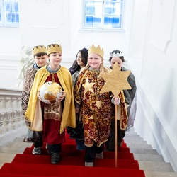 Sternsinger bei eEBS Grünwidl / Erzdiözese Wien/ Schönlaub, Stephan Schönlaub