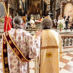 Priesterweihe Byzantinischer Ritus im Stephansdom / Erzdiözese Wien/ Schönlaub